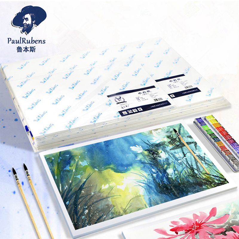 Ink Blotter Paper - Paul Rubens Professioneel aquarelpapier 50% katoen