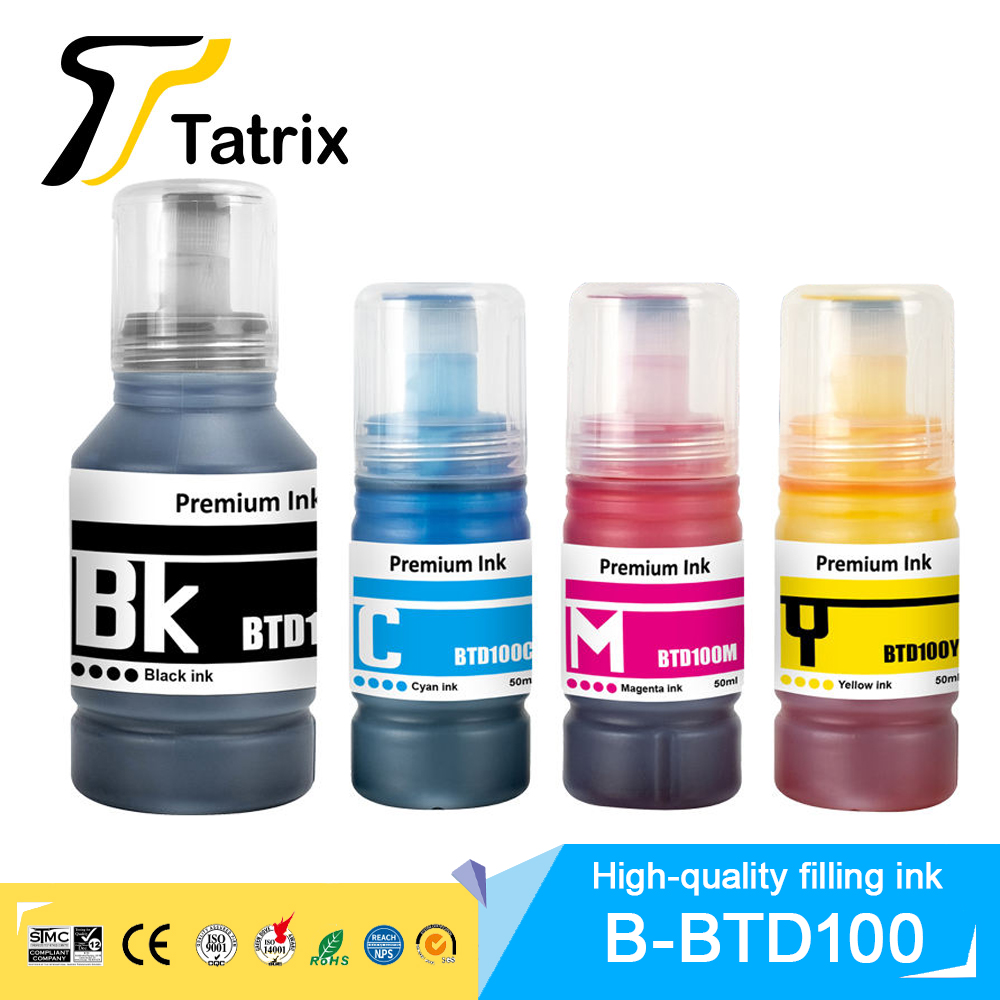 Fountain Pen Bottled Ink - Tatrix BTD100 BTD-100 BTD100BK Premium compatibele