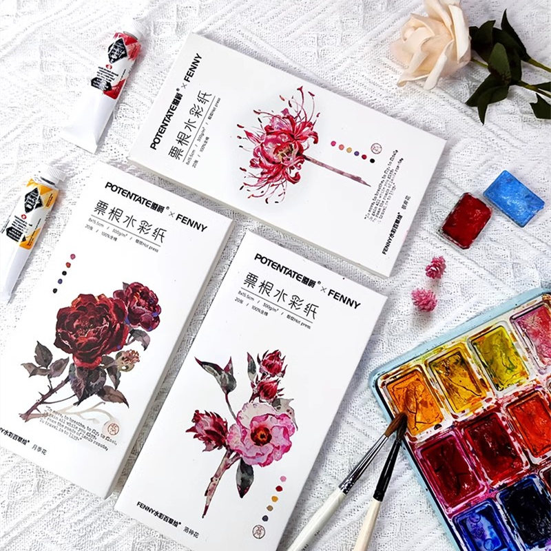 Potentate Bladwijzer Aquarel P - Ink Blotter Paper recensie en prijs