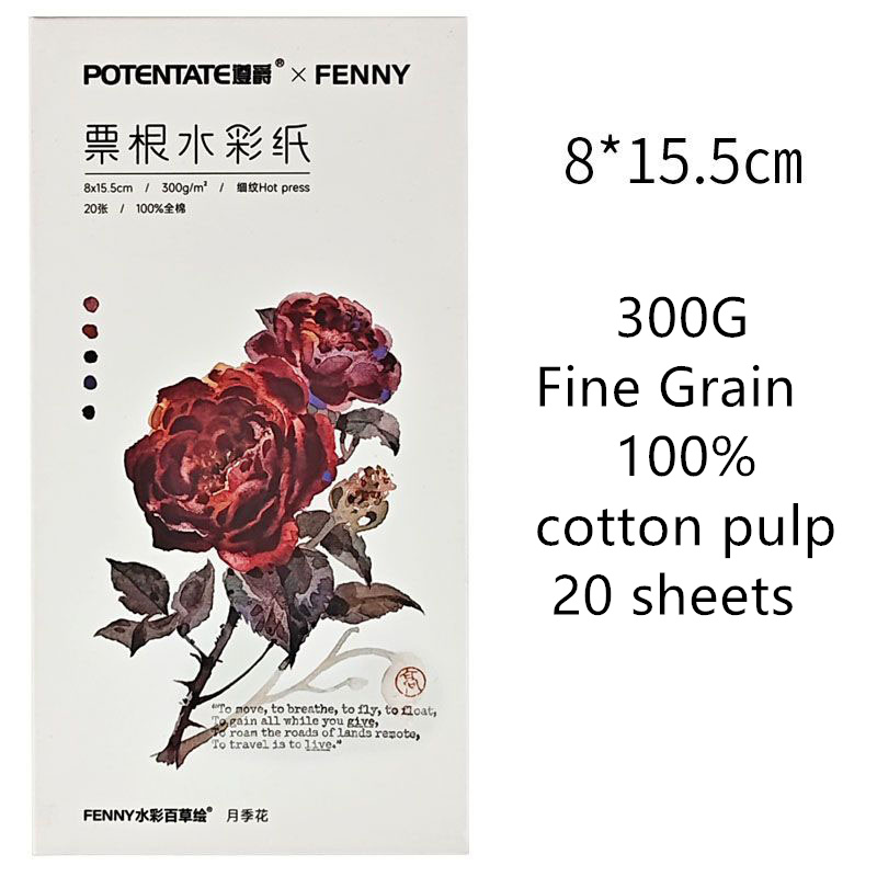 Potentate Bladwijzer Aquarel P - Ink Blotter Paper recensie en prijs