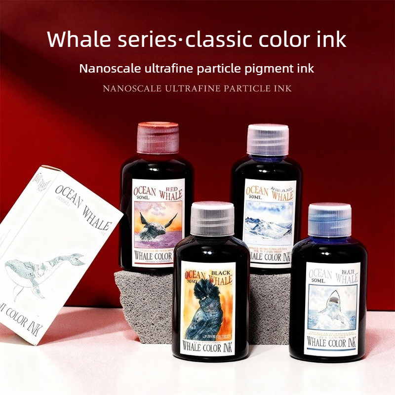 Banmi Whale Series Vulpeninkt  - Fountain Pen Bottled Ink recensie en prijs